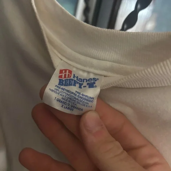 Marlboro White Tee with Cowboy Print
